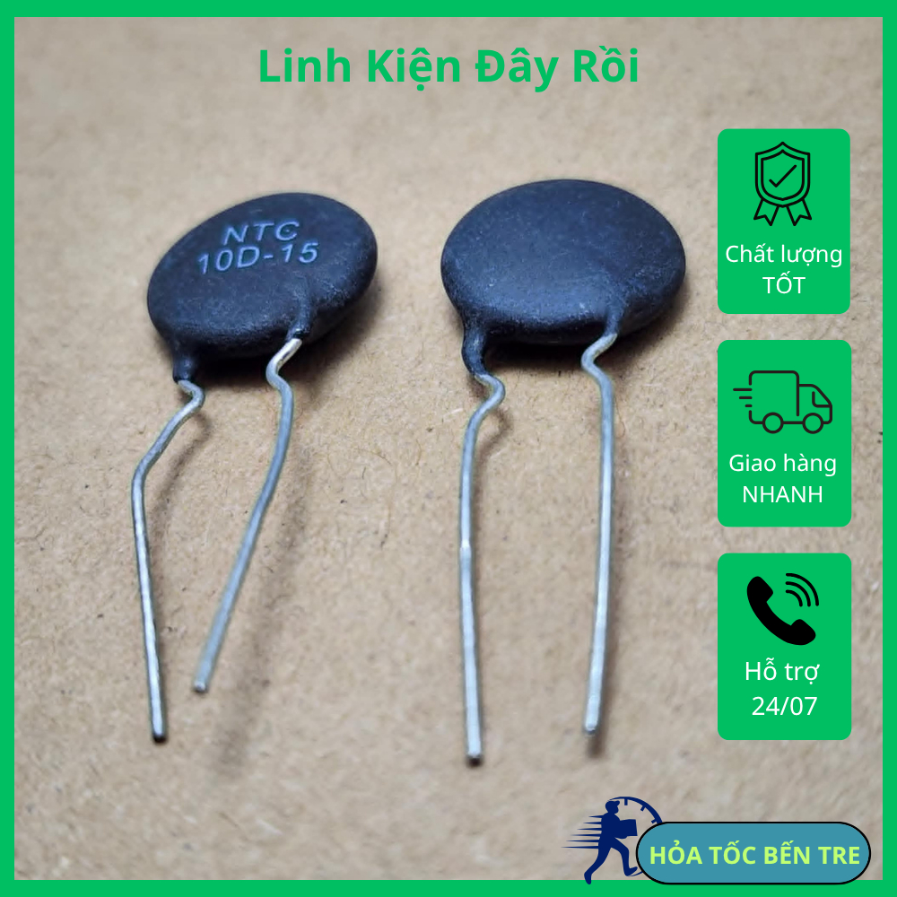 5 ชิ้น NTC 10D-15 NTC10D15 เทอร์มิสเตอร์