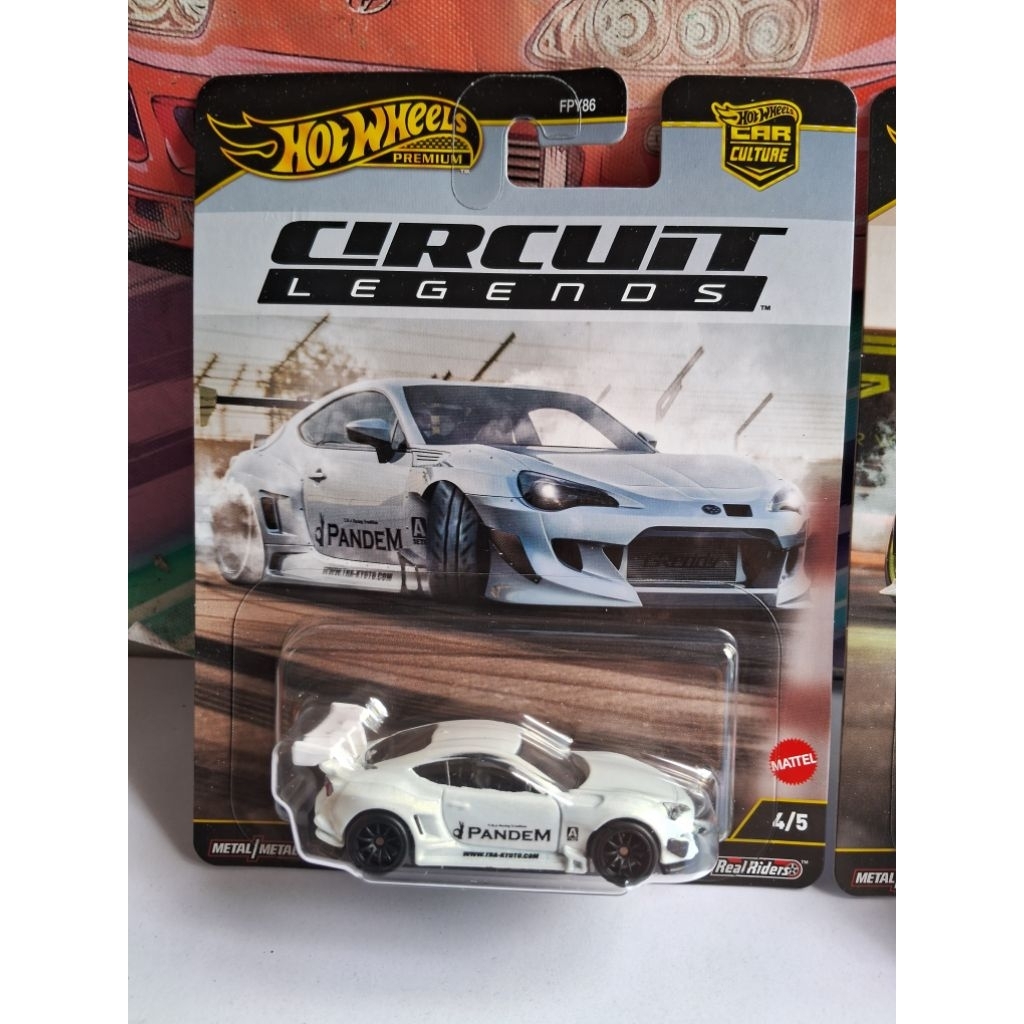 2025 HOT WHEELS PREMIUM PANDEM SUBARU BRZ - CIRCUIT LEGENDS