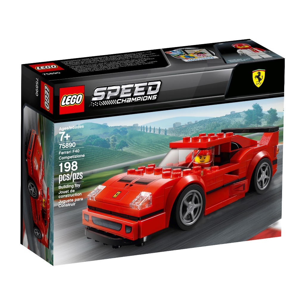 [HAPPY.BRICKS] LEGO SPEED CHAMPIONS 75890 - FERRARI F40 COMPETZIONE