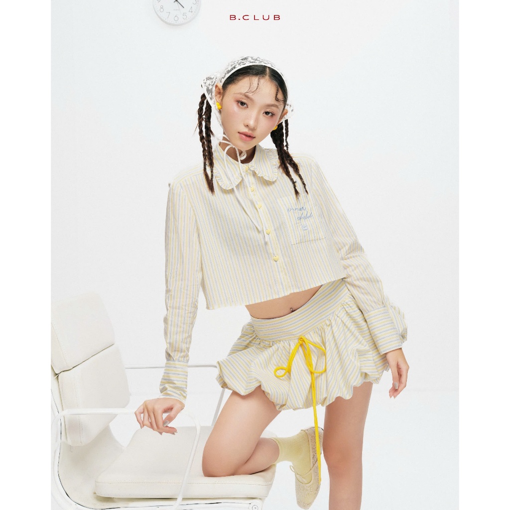 [ B.Club ] - กระโปรง " กระโปรงหมึก " - Cv120