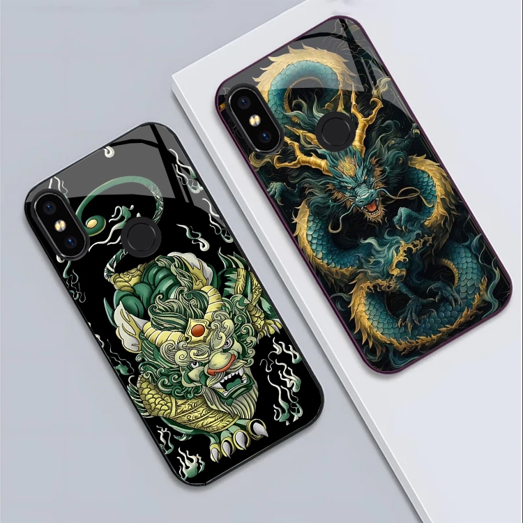 เคส XIAOMI Mi8, MI8SE, Mi8 LITE กระจกหลังเงา