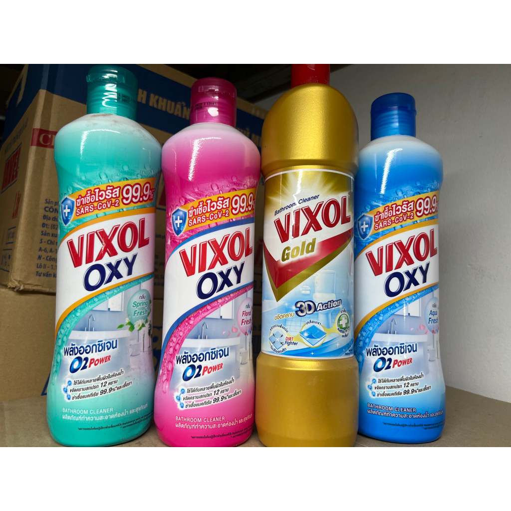 OXY Vixol Oxygen น้ํายาล้างห้องน้ําและห้องน้ํา 700g/900