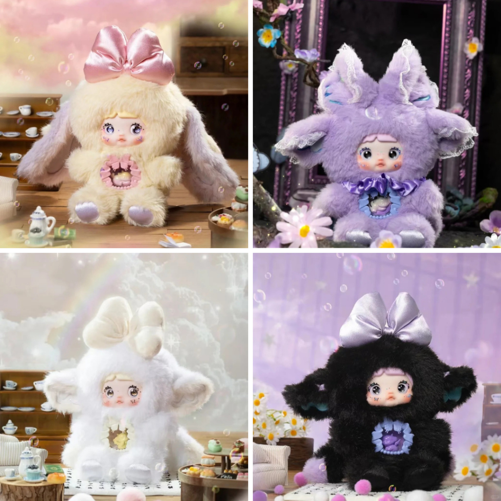[READY-FAST] BLINDBOX NOMMI V6 FANTASY WORLD Plush Blind Box-Blindbox random/Check Card V4-5-6