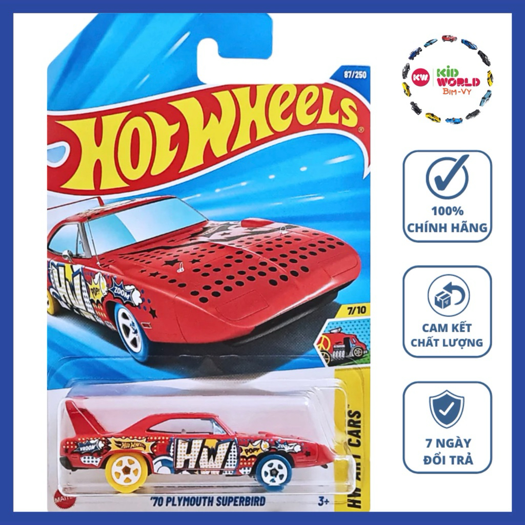 Hot Wheels basic 70 Plymouth Superbird HYX96 รถโมเดล