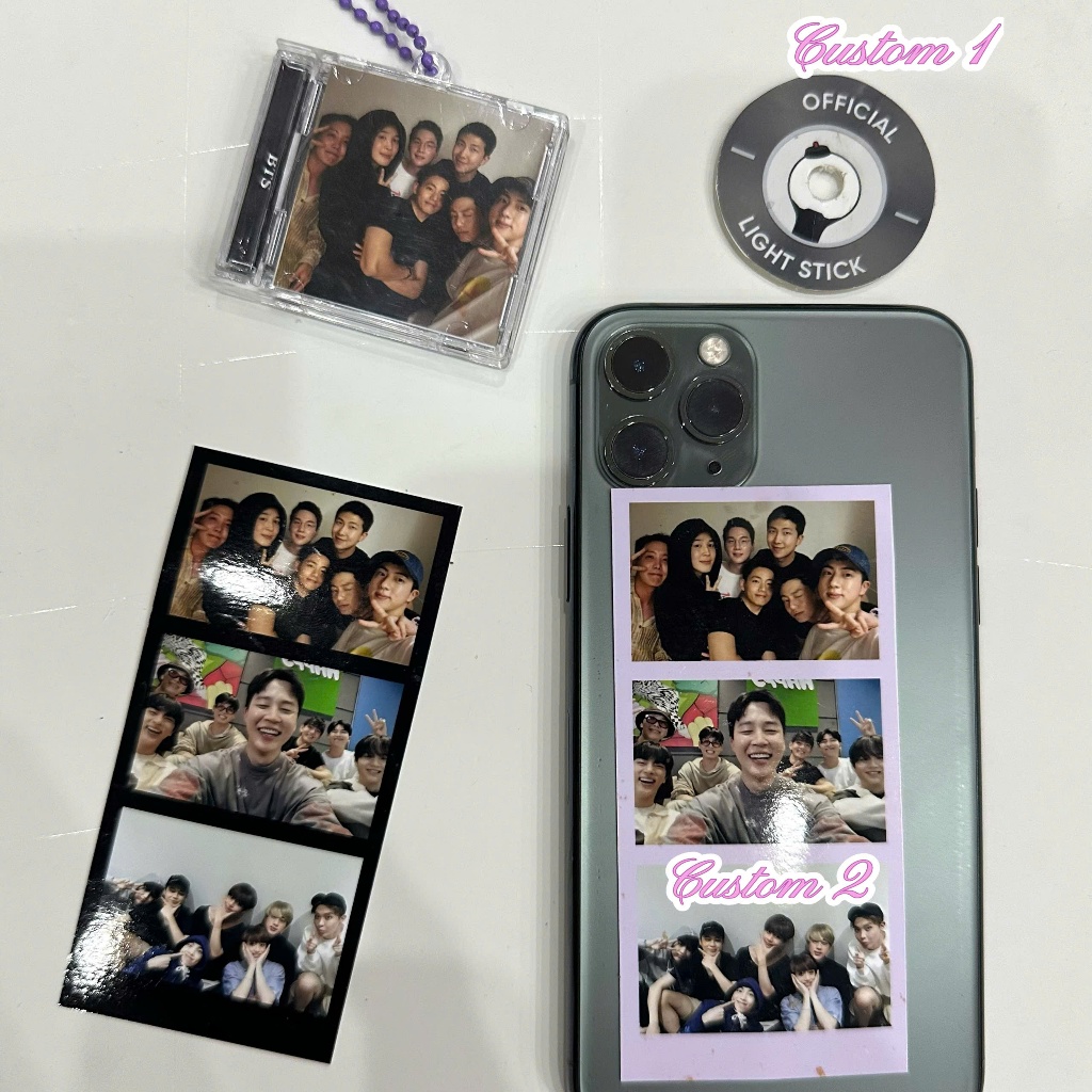 VStore [CUSTOM] CD KEYCHAIN BTS CUSTOM ON REQUEST (READ DESCRIPTION CAREFULLY)