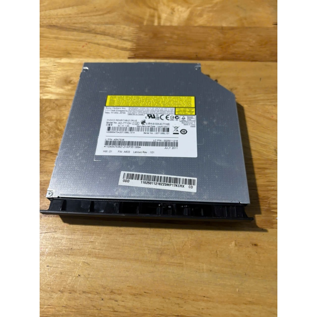 ดีวีดีแล็ปท็อป Lenovo g570