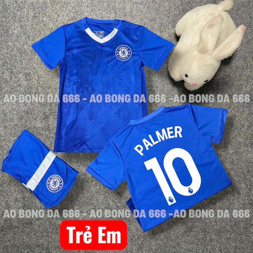 ชุดบอลเด็ก เชลซี 2025/2026 - ผ้าซามีเย็นคุณภาพสูง