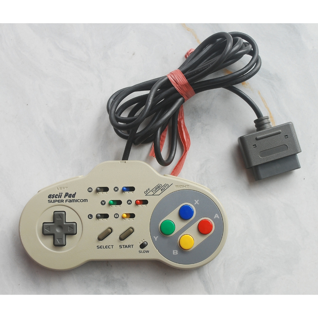 Super famicom ASCII AS-131-SP คอนโทรลเลอร์เทอร์โบ (หายากมาก)