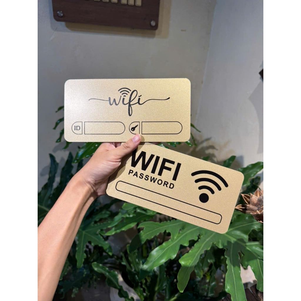 LUXURY UV PRINTED GOLD ALU WIFI BOARD • HIGH DURABILITY