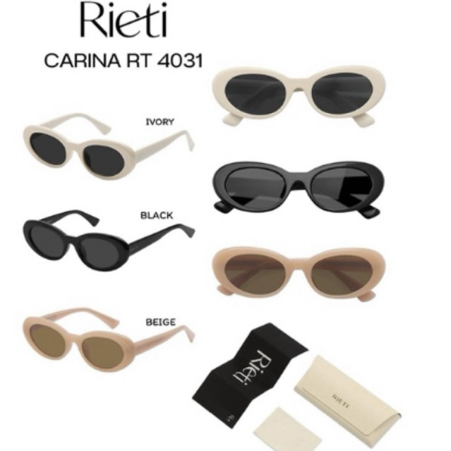 แว่นแฟชั่น Rieti Carina ของแท้+ซองหนัง