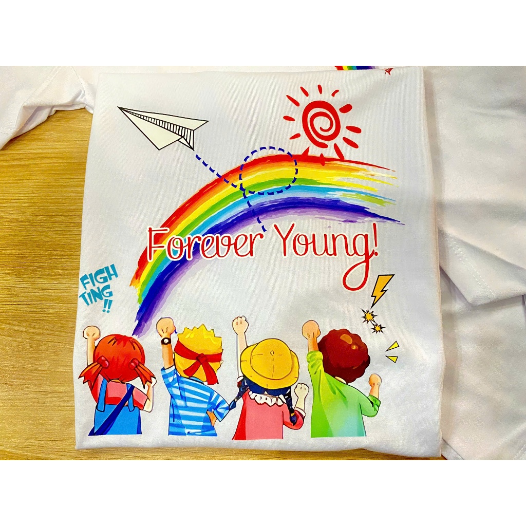 เสื้อยืด ROUND-NECKLACE WITH CHILDREN เสื้อยืด GROUP สําหรับ 2 3 4 5 PERSONS, GROUP ACTIVE, FAMILY U