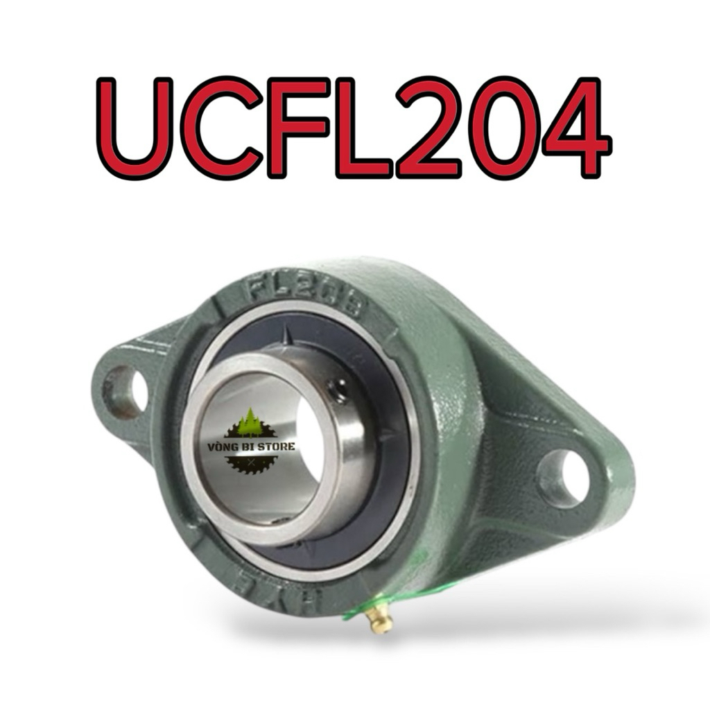 [ซื้อจํานวนมากราคาถูก] ตัวเรือนแบริ่ง UCFL204 (ใช้แกน 20 มม.)