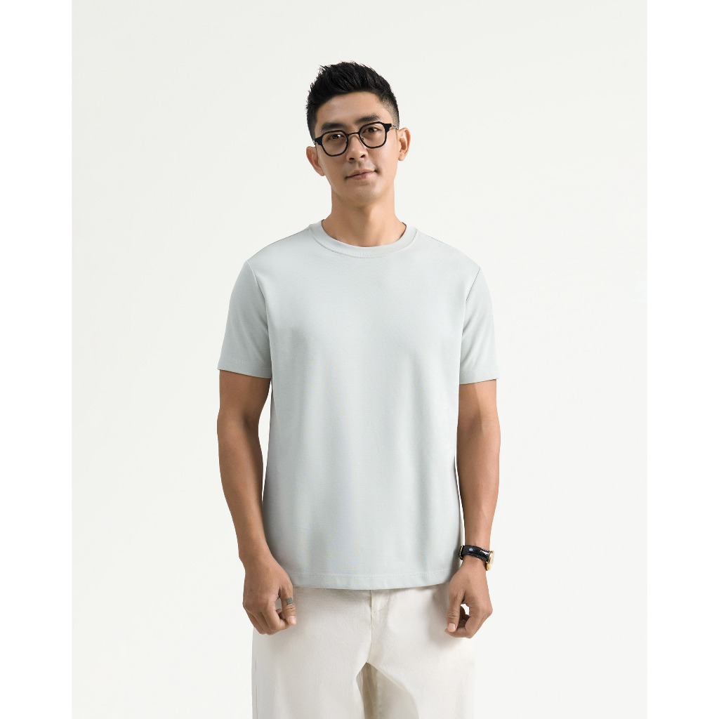 Form Fit Plain Cooling Cotton Short Sleeve T-Shirt - Routine 10S25TSS001R1