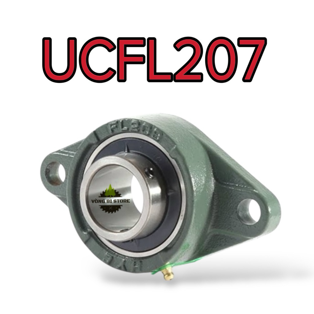 [ซื้อจํานวนมากราคาถูก] ตัวเรือนแบริ่ง UCFL207 (ใช้แกน 35 มม.)