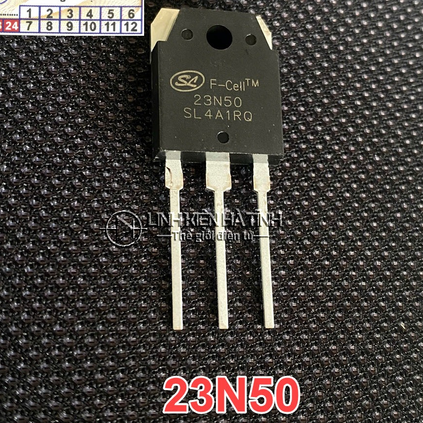 กระเป๋า 3 mosfets N-CHANEL FMH23N50E 23N50E 23N50 23A 500V ใหม่แท้ 100% (เทียบเท่า 16N50E) -BN21