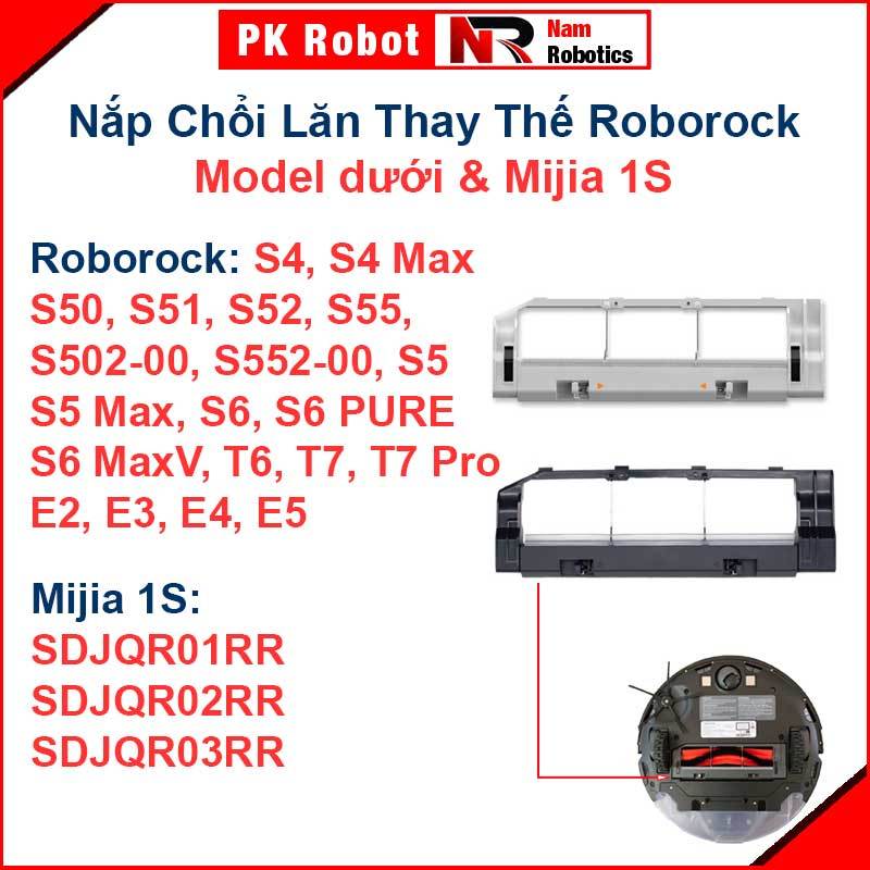 Roborock Robot Roller Brush Cover Series S50, S5 Max, S6, S6 MaxV, S6 Pure, T6, T7, T7 Pro, E2, E3, 