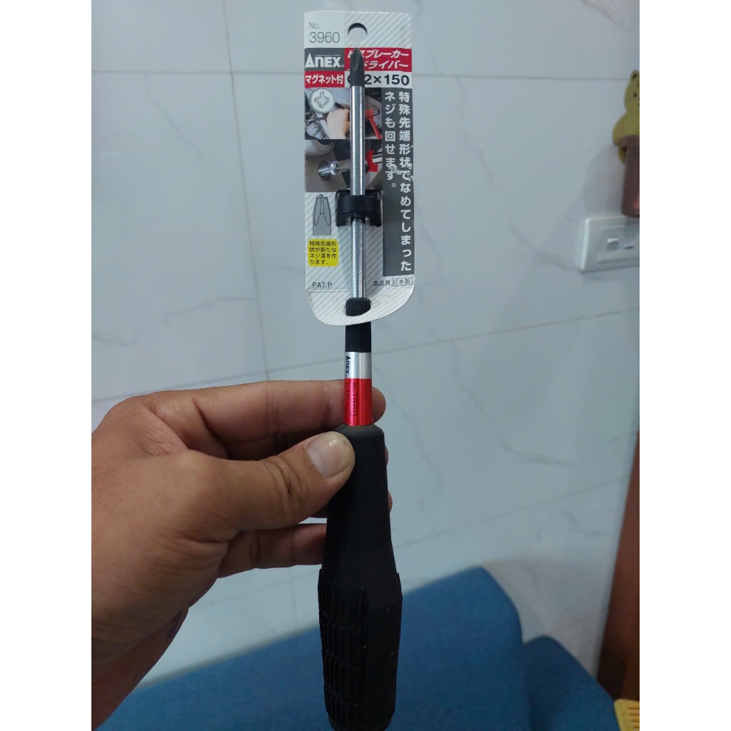 ANEX ไขควงก้านแม่เหล็กยืดหยุ่นหมายเลข 3960+2x150