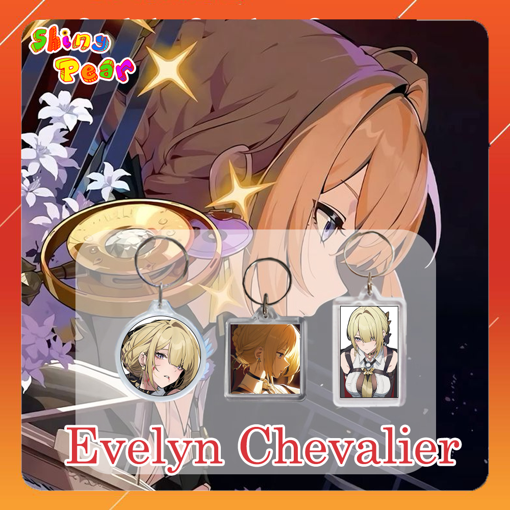 [Zenless Zone Zero] - พวงกุญแจ | พวงกุญแจ Evelyn Chevalier - Evelyn | ผ้าม่านยาวปานกลางและสีเข้มสวยม