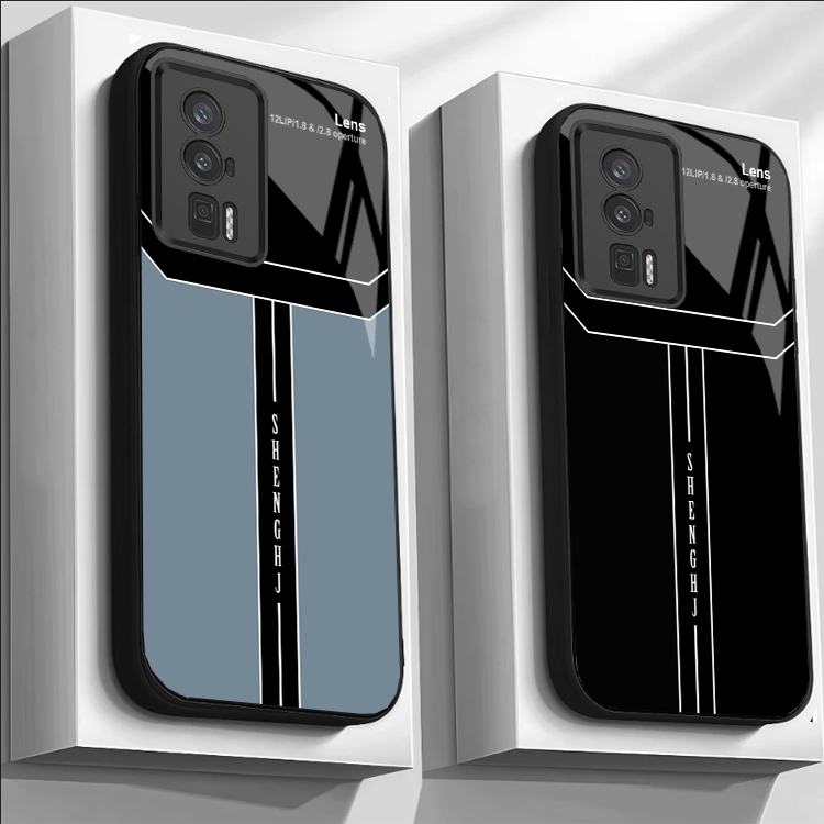 XIAOMI REDMI K60, K60 PRO Case Premium Tempered Glass Back, การออกแบบสุดพิเศษล่าสุด