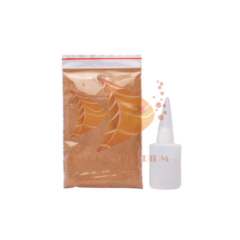 STONE POWDER & 502 ELEPHANT GLUE - LAYOUT DAD ADHESIVE สําหรับ AQUARIUM