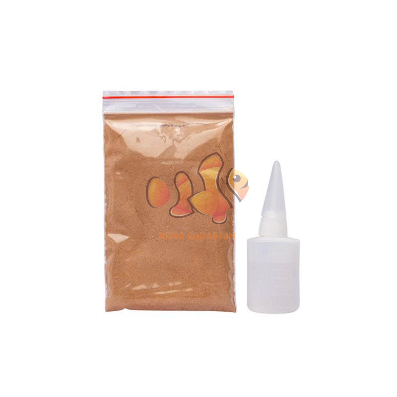 STONE POWDER & 502 ELEPHANT GLUE - LAYOUT DAD ADHESIVE สําหรับ AQUARIUM