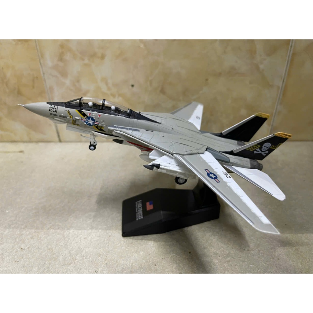 F-14a V-84 เครื่องบิน Tomcat รุ่น 1:100