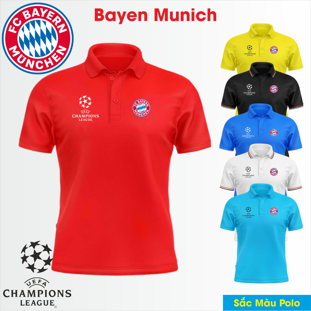 เสื้อจระเข้ BAYERN Club - เสื้อโปโลสีสันสดใส