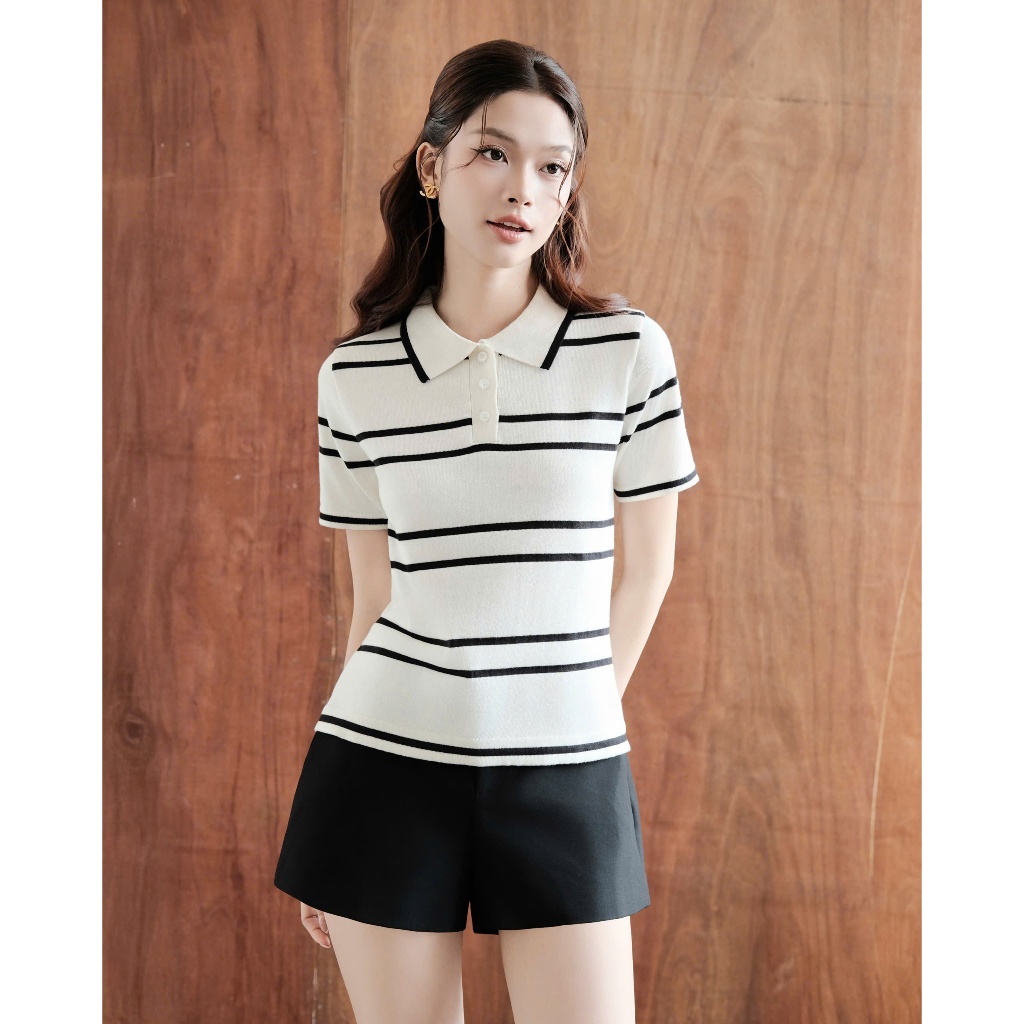 RUBIES Rika Polo เสื้อถักผู้หญิง