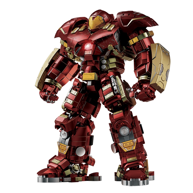 Iron Man Puzzle Model Assembly Toy Iron Heroes LY76108 Semi Mechanical LY76109