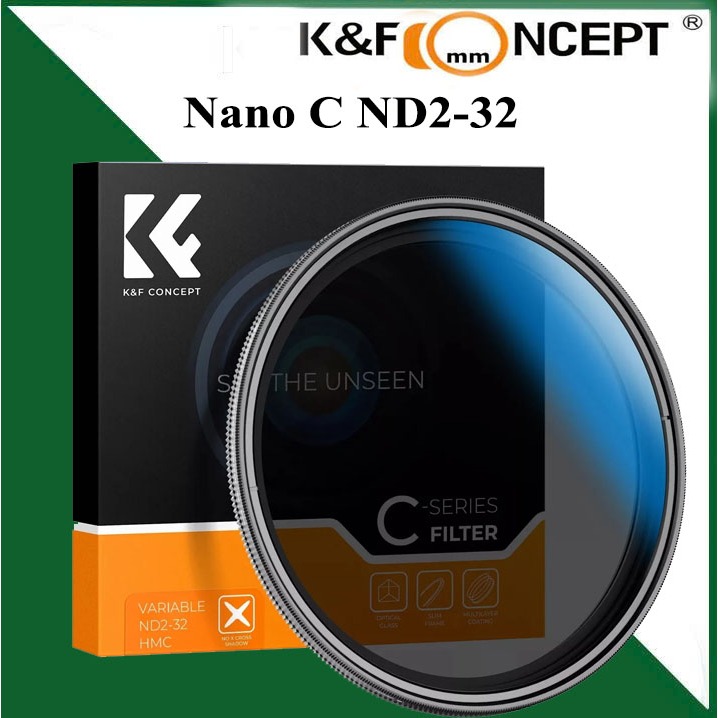 กรอง K&F Concept Nano C Variable ND2-32 (KF01.2562), 37-82mm