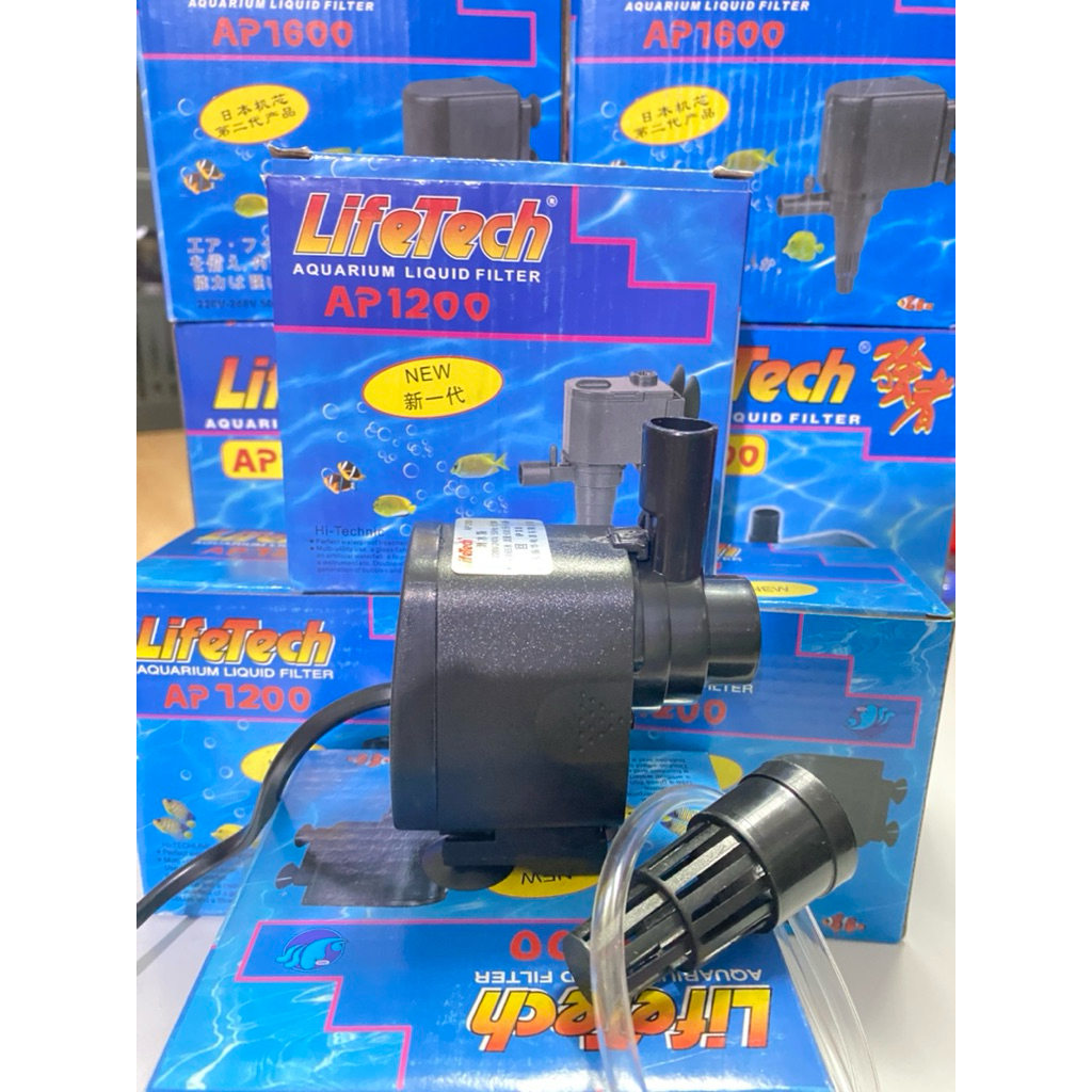 Lifetech AP 1200 ปั๊มน้ําตู้ปลาแนวนอน - Ap1200 ปั๊มจุ่มสําหรับตู้ปลา