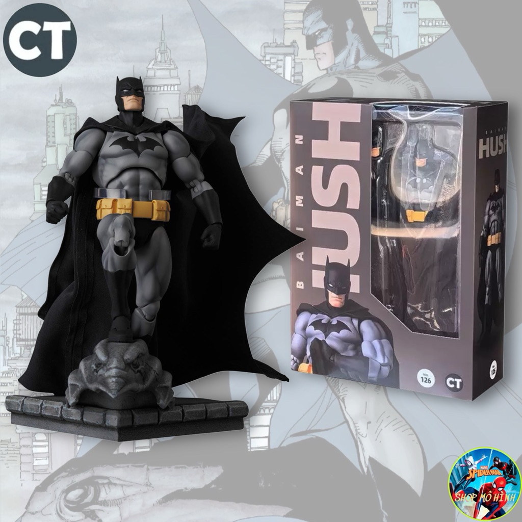 CT Model Batman Hush - MAF 126 (Bat Man Hush Black ver) จาก CT Toys