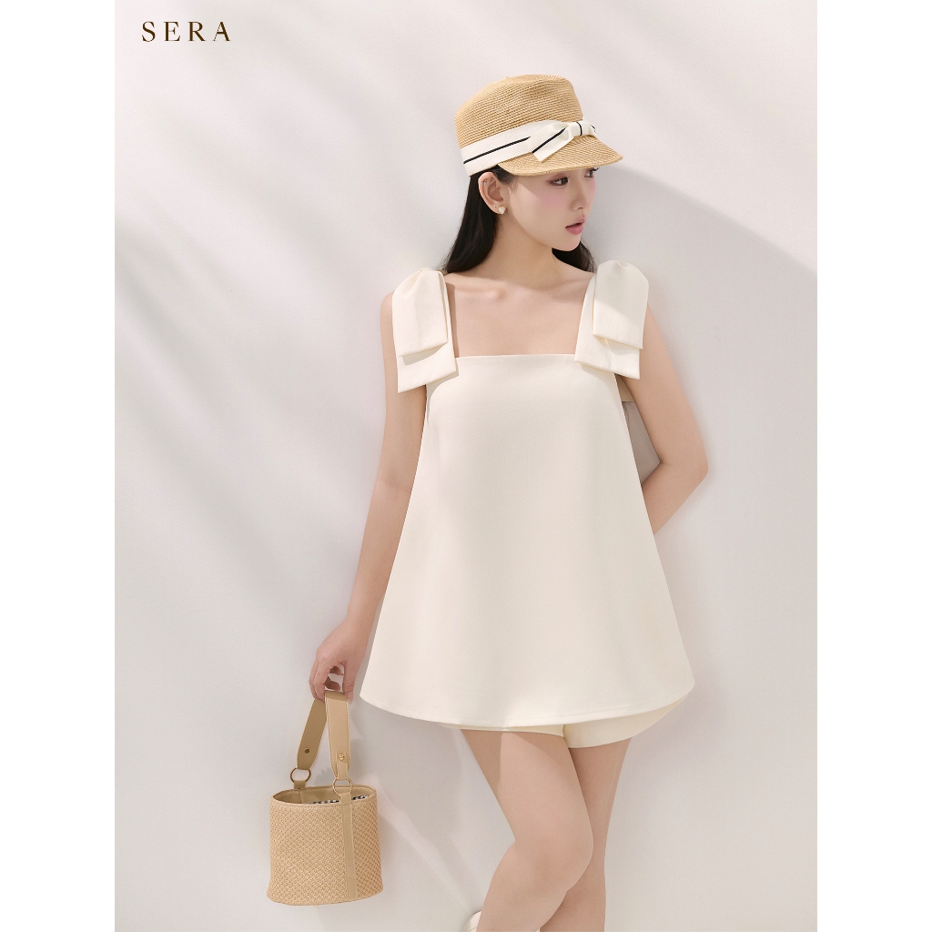 SERA - ชุดเสื้อและกางเกงขาสั้นบาน Erin (SEPARATED SET)