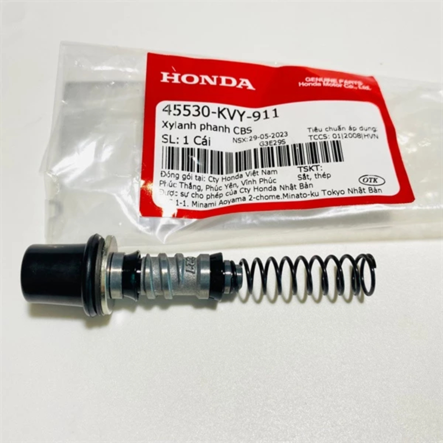 Xy Lanh Phanh Chính Honda Chính Hãng – 45530-KVY-911 / 45530-471-831 – Wave, Air Blade, SH, Sonic