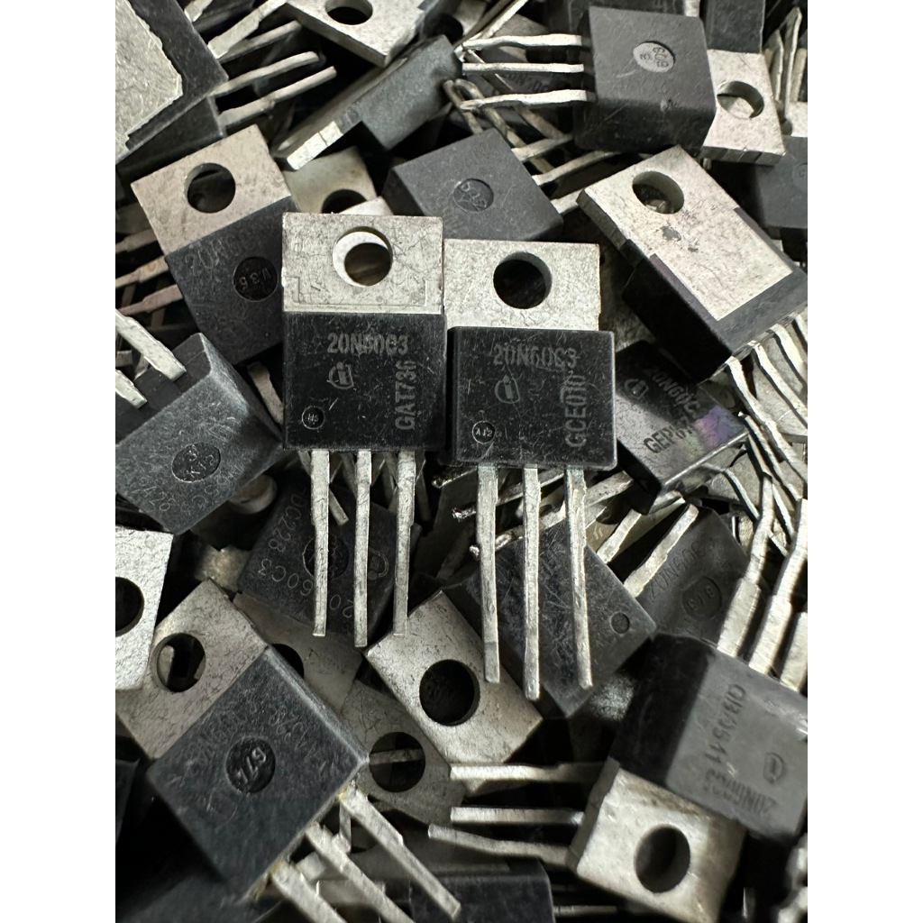 5 Mosfet 20N60C3 20N60 20A 650V ถึง-220 ถอดประกอบ