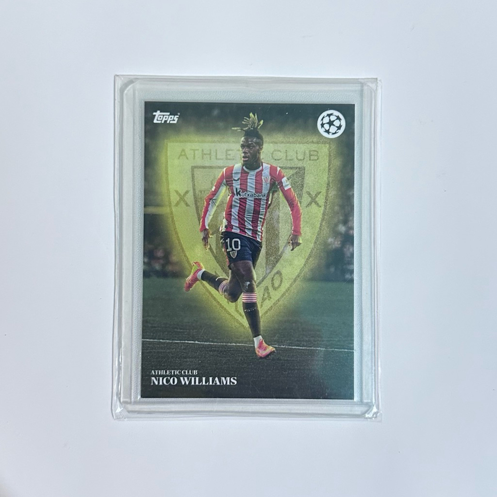 การ์ดนักฟุตบอล Nico Williams - Athletic Bilbao/ สเปน/ สเปน - Topps Simplicidad
