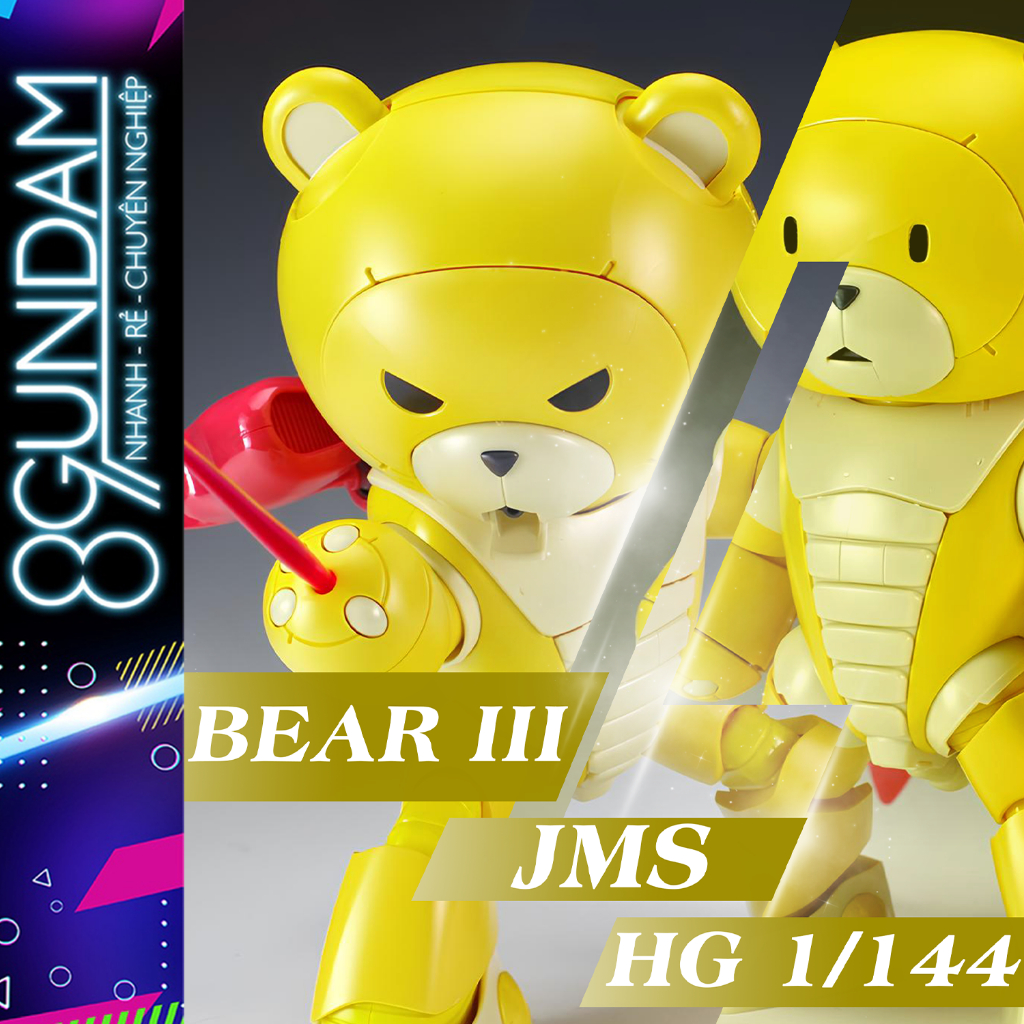 HG JMS Bear III Assembly Model - SAN (ฟรีสติ๊กเกอร์น้ํา)