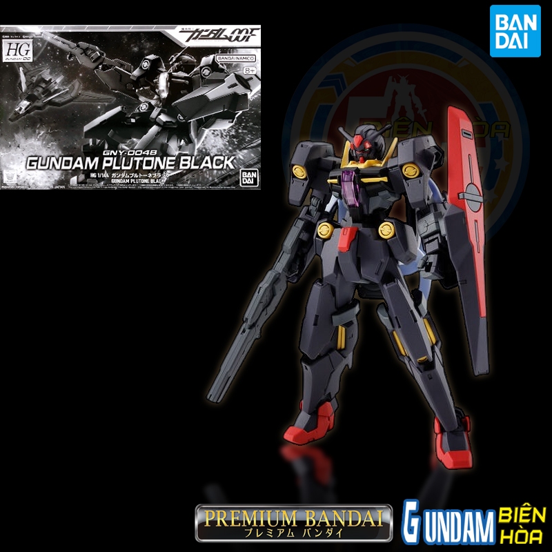 HG 1/144 Gundam Plutone Black Assembly Model