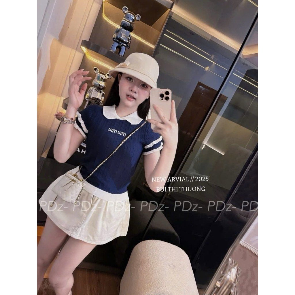 สเวตเตอร์ Mtg คอปกเชิ้ตและตัดแต่งqc