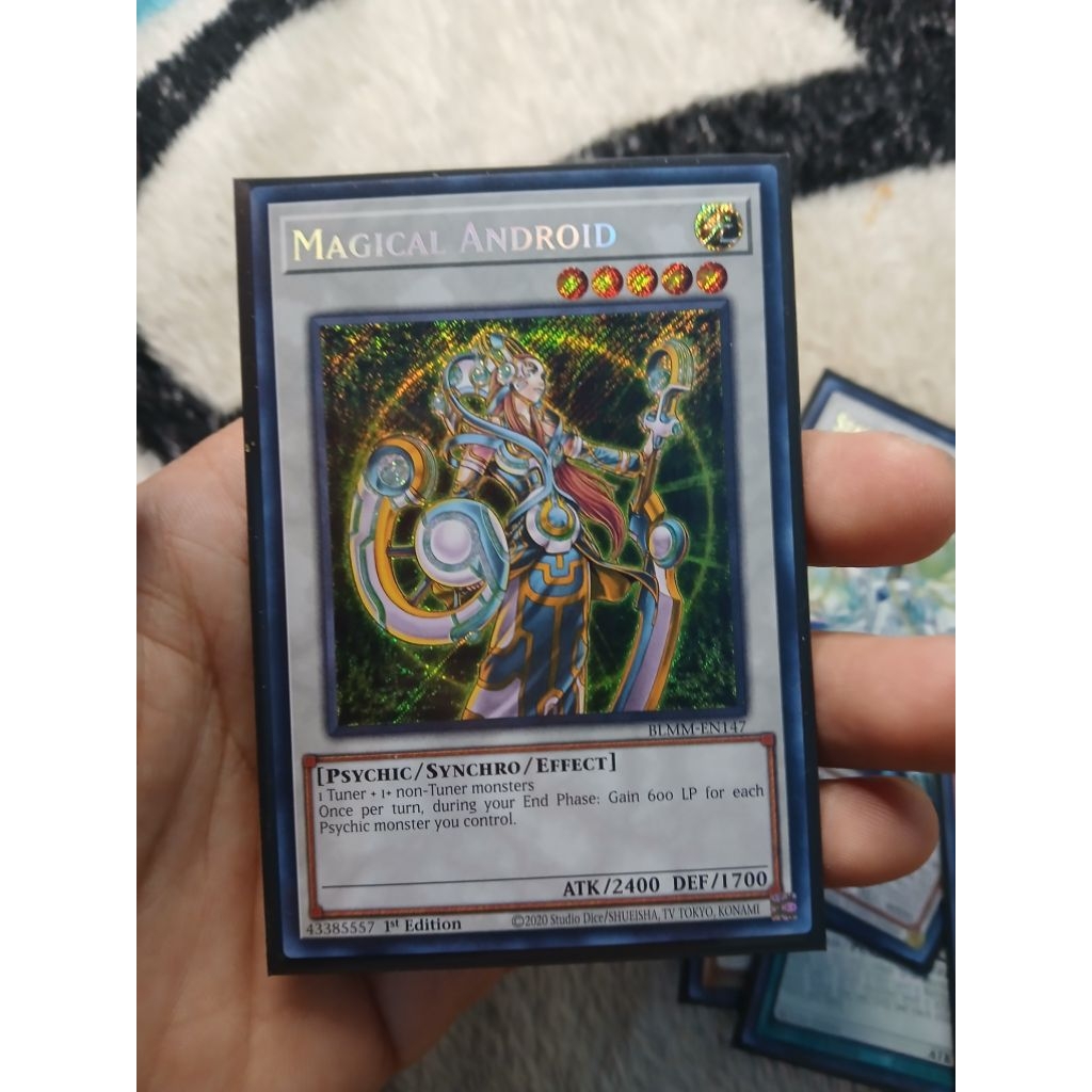 [Yugioh Bien Hoa Store] การ์ด Android Magical 1 ใบ - BLMM-EN147 - Secret Rare 1st Edition