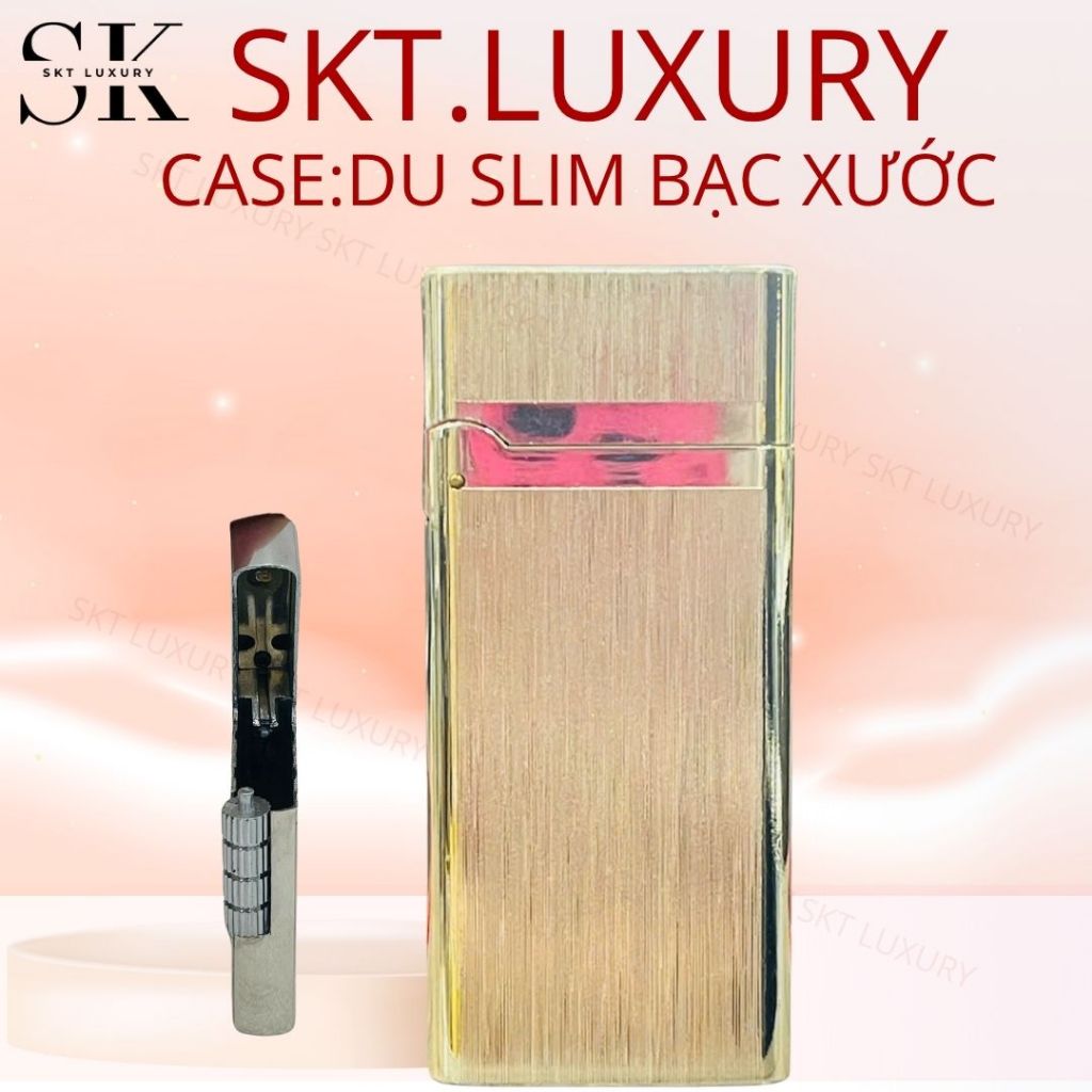 เคส Dupont Slim Silver Scratched X, Dupont ราคาถูก (รวมหิน 5v), ไม่รวมน้ํามันเชื้อเพลิง