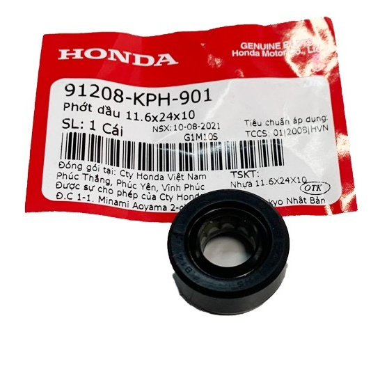 FU NEO / FU X / FU MAT / FU LED GEAR SEAL - ผลิตภัณฑ์ ZIN ของแท้ - 91208KPH901 - ซีลน้ํามัน 11.6x24x