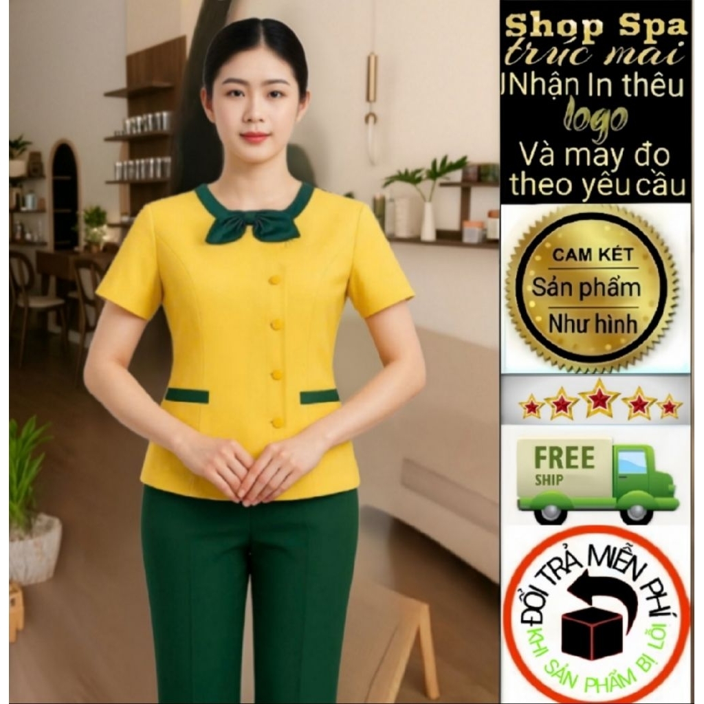KINDERGARTEN TEACHER AND SPA MASSAGE UNIFORM IN COLD COTTON MATERIAL