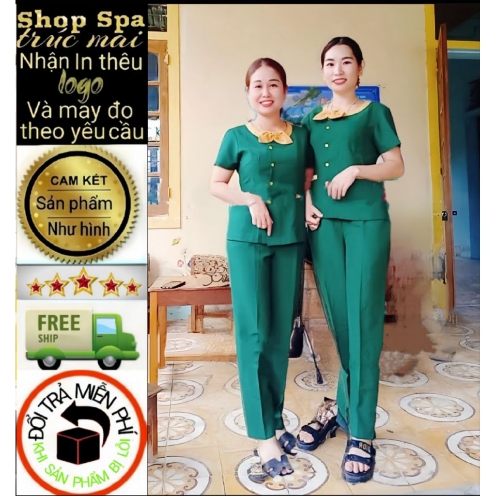 KINDERGARTEN TEACHER AND SPA MASSAGE UNIFORM IN COLD COTTON MATERIAL