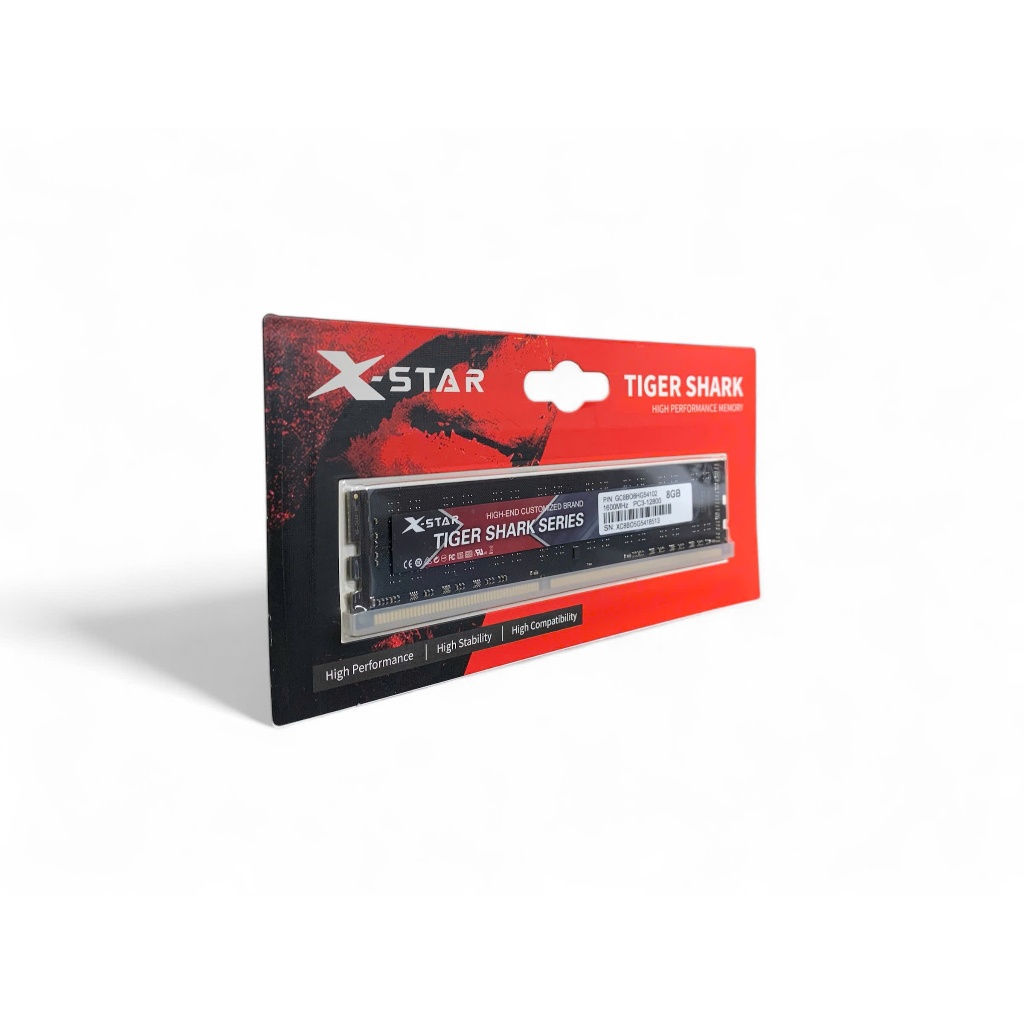 Ram XSTAR 8GB DDR3 Bus 1600Mhz ของแท้ 36 เดือน