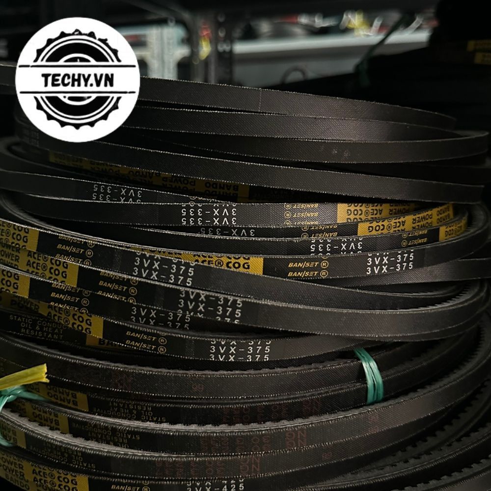 สายพาน Bando 3VX230, 3VX235, 3VX250, 3VX265, 3VX280, 3VX300, 3VX315, 3VX425, 3VX375, 3VX425, 3VX425,