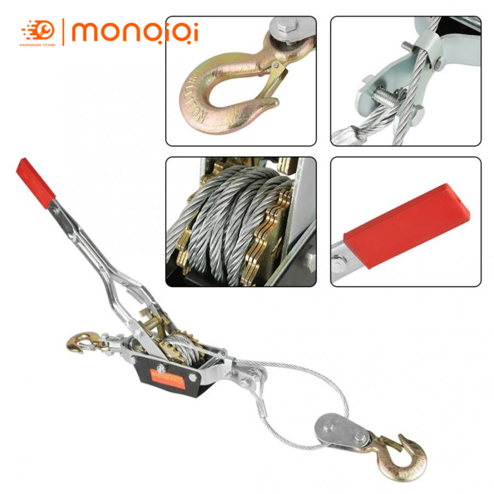 Winch Hand Type 4T-1T, Cable Tensioning Winch, Rescue Winch