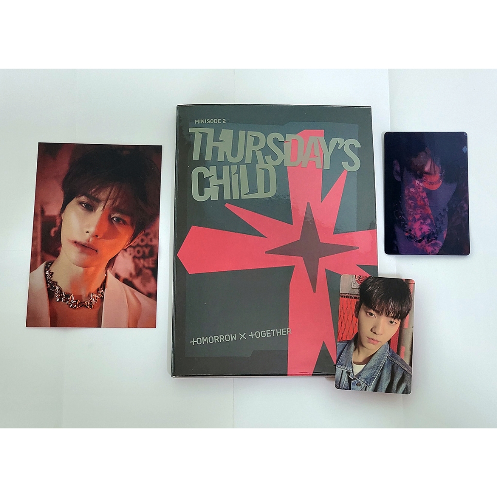[แถมสร้อยคอ Soobin+Gift] อัลบั้มเด็ก Thursday TXT พร้อมเอฟเฟกต์ + การ์ด Soobin + การ์ด lenti Kai + โ