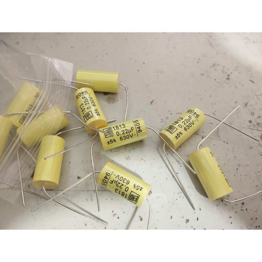 ERO คาปาซิเตอร์ 0.22uF 630V - ราคา 1 ชิ้น