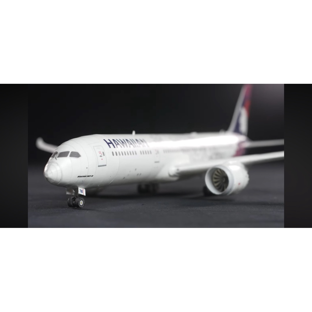 สายการบินฮาวาย boing 787-9 รุ่นกระดาษ